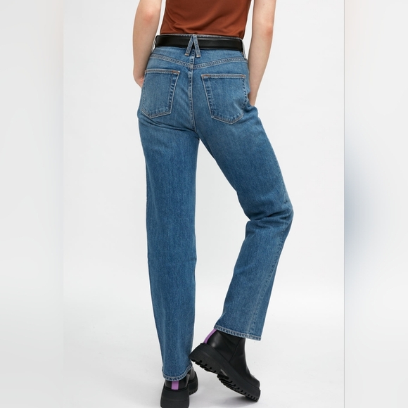 SLVRLAKE London Jeans in Monterey High rise straight leg Size 30 - Picture 5 of 16